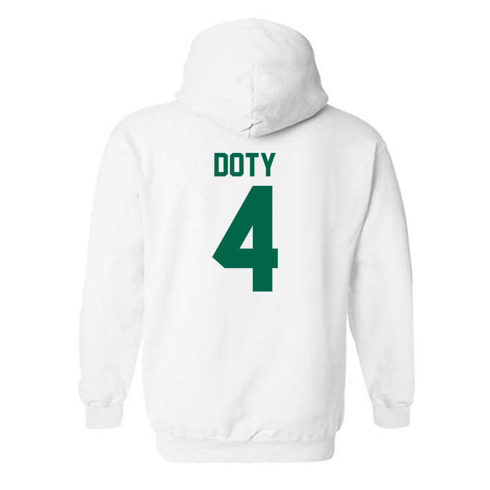 Siena - NCAA Men's Basketball : Gavin Doty - Classic Shersey Hooded Sweatshirt-1