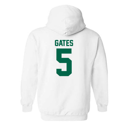 Siena - NCAA Women's Basketball : Azera Gates - Classic Shersey Hooded Sweatshirt-1