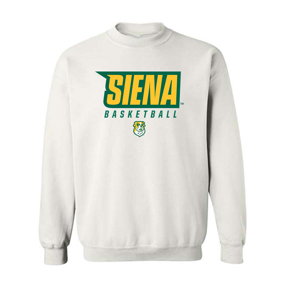 Siena - NCAA Men's Basketball : Justice Shoats - Classic Shersey Crewneck Sweatshirt