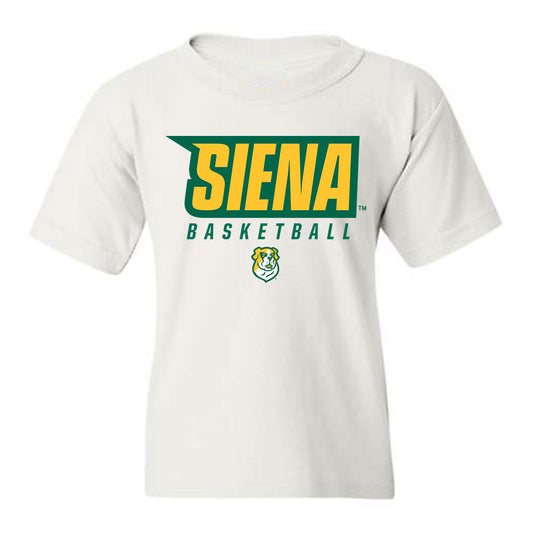 Siena - NCAA Men's Basketball : Justice Shoats - Classic Shersey Youth T-Shirt