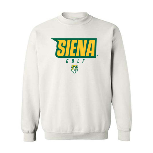 Siena - NCAA Men's Golf : KC Nickel Jr - Classic Shersey Crewneck Sweatshirt-0