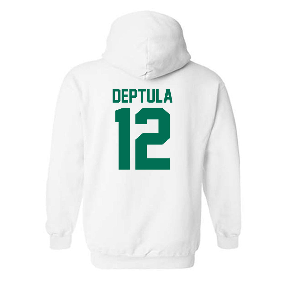 Siena - NCAA Women's Lacrosse : Hailey Deptula - Classic Shersey Hooded Sweatshirt-1