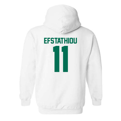 Siena - NCAA Women's Lacrosse : Angelica Efstathiou - Classic Shersey Hooded Sweatshirt-1