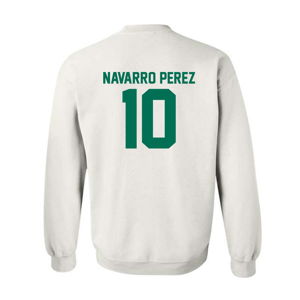 Siena - NCAA Men's Soccer : Mario Navarro Perez - Classic Shersey Crewneck Sweatshirt-1