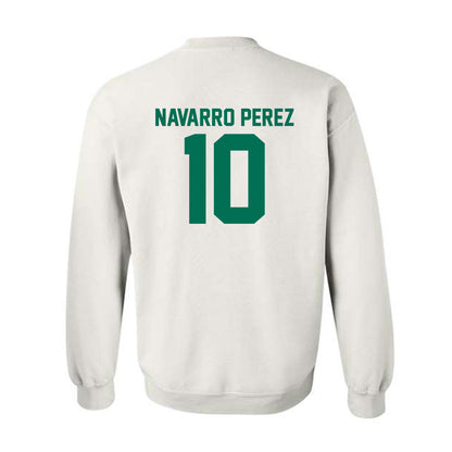 Siena - NCAA Men's Soccer : Mario Navarro Perez - Classic Shersey Crewneck Sweatshirt-1