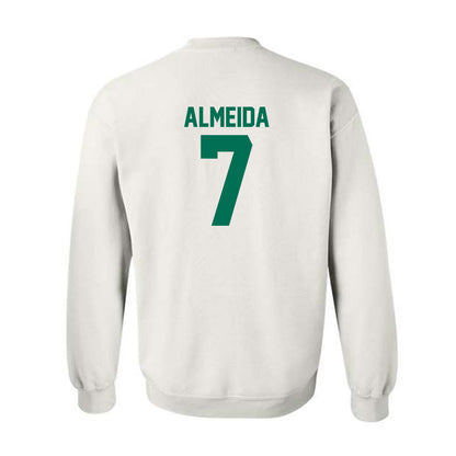 Siena - NCAA Men's Soccer : Lucas Almeida - Classic Shersey Crewneck Sweatshirt-1