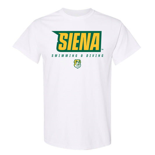 Siena - NCAA Women's Swimming & Diving : Abby Clayton - Classic Shersey T-Shirt-0