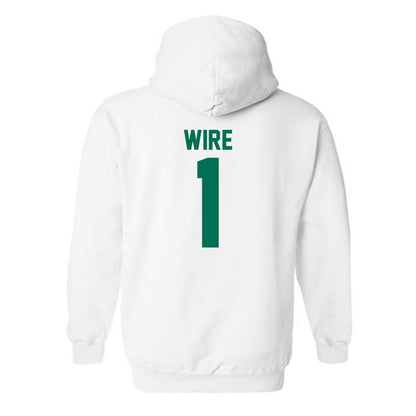 Siena - NCAA Women's Volleyball : Gabrielle Wire - Classic Shersey Hooded Sweatshirt-1