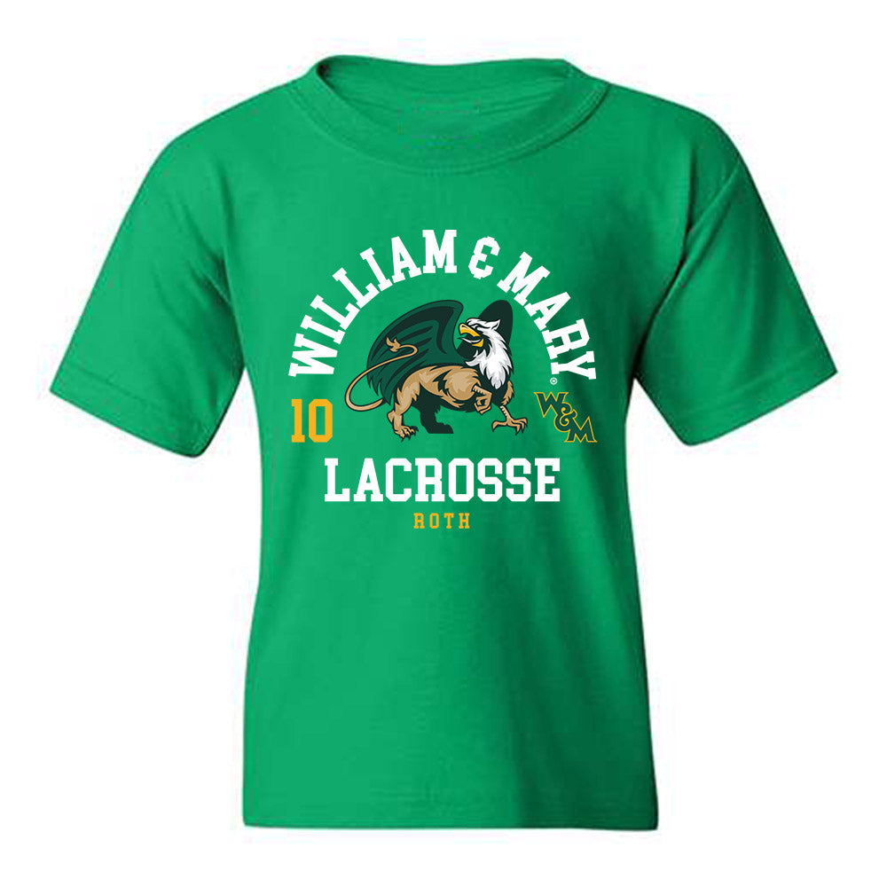William & Mary - NCAA Women's Lacrosse : Delaney Roth - Classic Fashion Shersey Youth T-Shirt-0