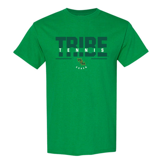 William & Mary - NCAA Men's Tennis : Austin Cohen - Classic Fashion Shersey T-Shirt-0