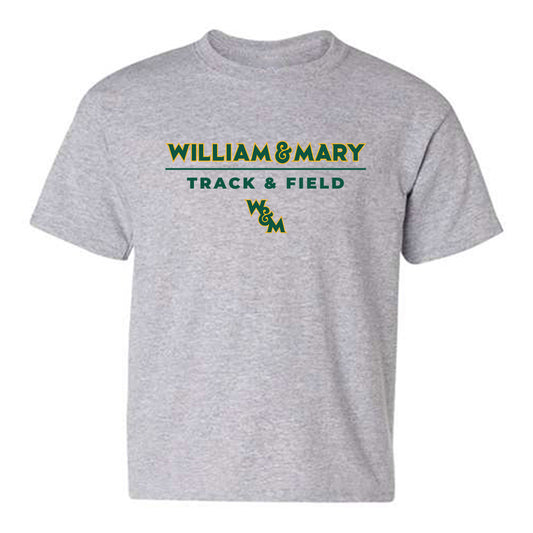 William & Mary - NCAA Men's Track & Field : Austin Rice - Classic Shersey Youth T-Shirt-0