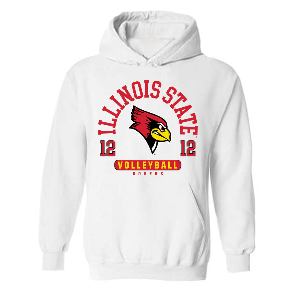 Illinois State - NCAA Women's Volleyball : Nekheala Rogers - Classic Fashion Shersey Hooded Sweatshirt-0