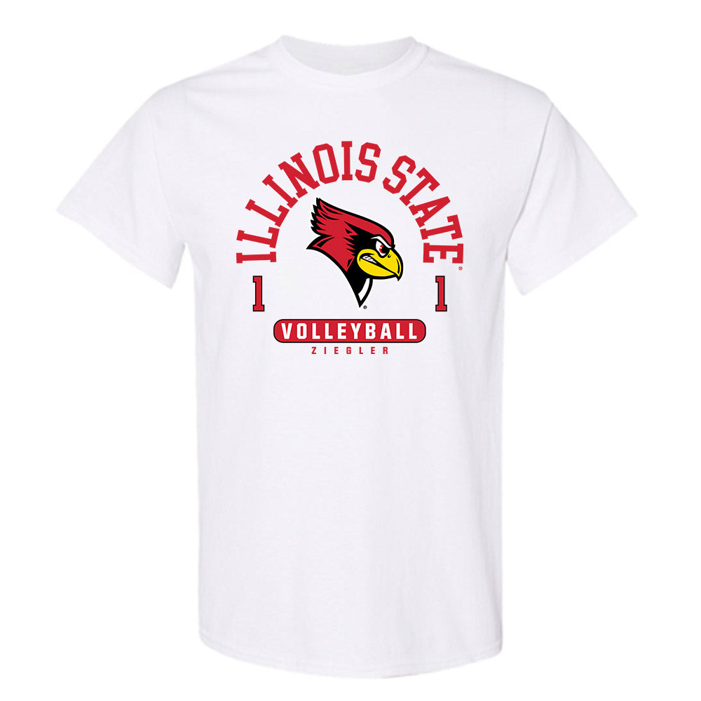 Illinois State - NCAA Women's Volleyball : Ruth Ziegler - Classic Fashion Shersey T-Shirt-0