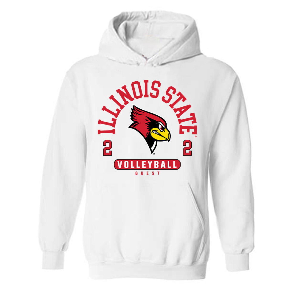 Illinois State - NCAA Women's Volleyball : Khenedi Guest - Classic Fashion Shersey Hooded Sweatshirt-0