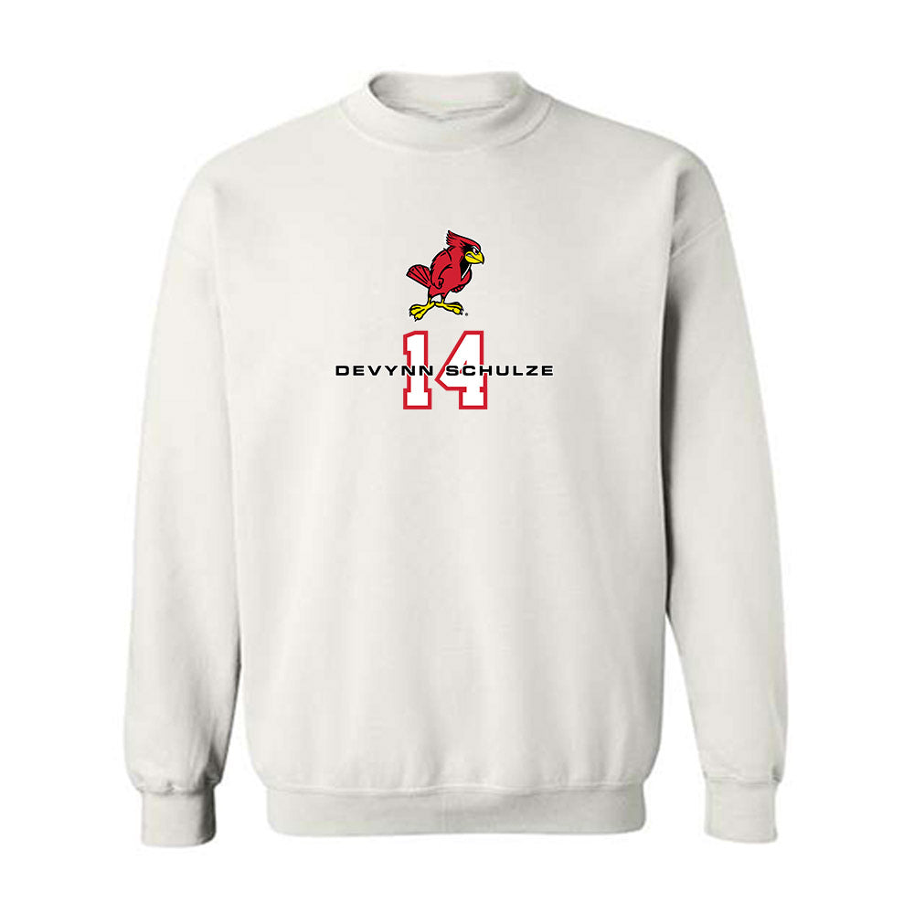 Illinois State - NCAA Women's Volleyball : Devynn Schulze - Replica Shersey Crewneck Sweatshirt-0