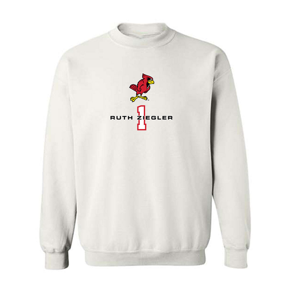 Illinois State - NCAA Women's Volleyball : Ruth Ziegler - Replica Shersey Crewneck Sweatshirt-0