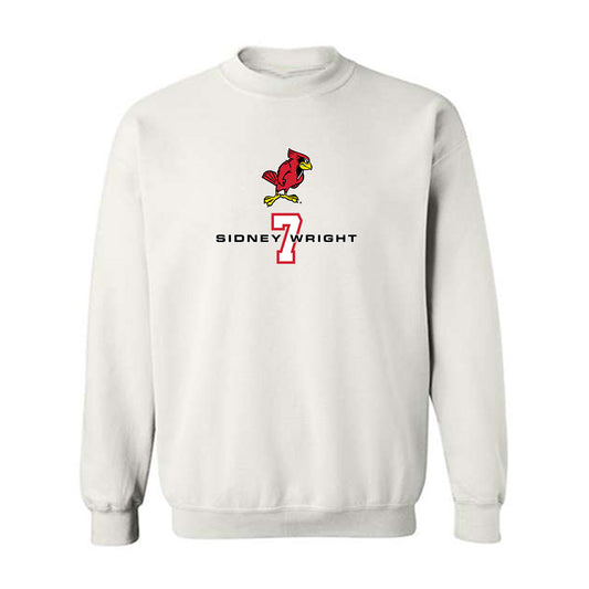 Illinois State - NCAA Women's Volleyball : Sidney Wright - Replica Shersey Crewneck Sweatshirt-0