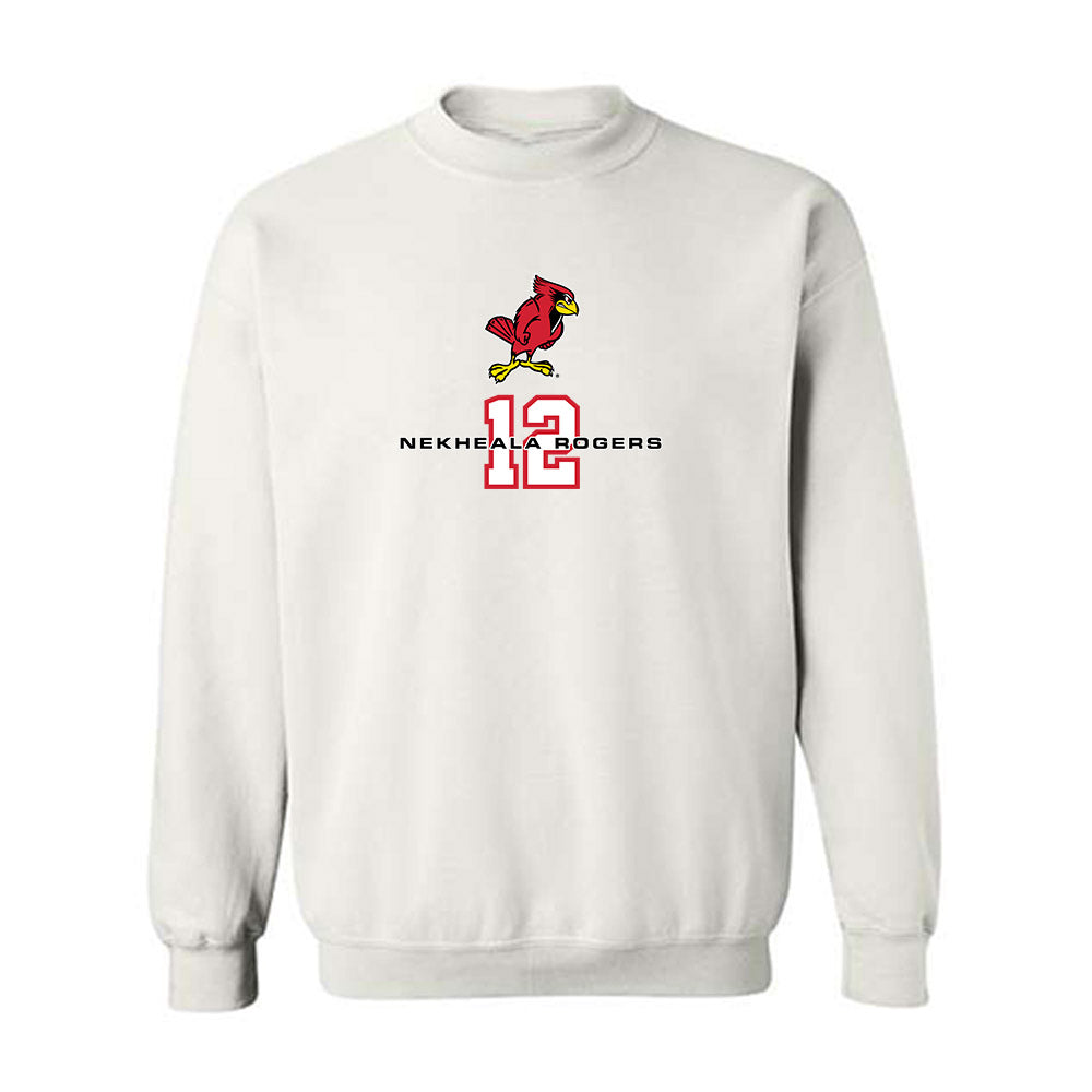 Illinois State - NCAA Women's Volleyball : Nekheala Rogers - Replica Shersey Crewneck Sweatshirt-0