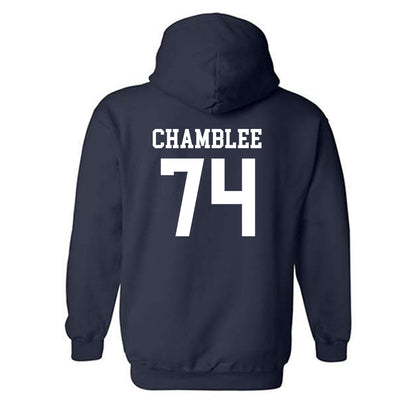 SMU - NCAA Football : Andrew Chamblee - Classic Shersey Hooded Sweatshirt-1