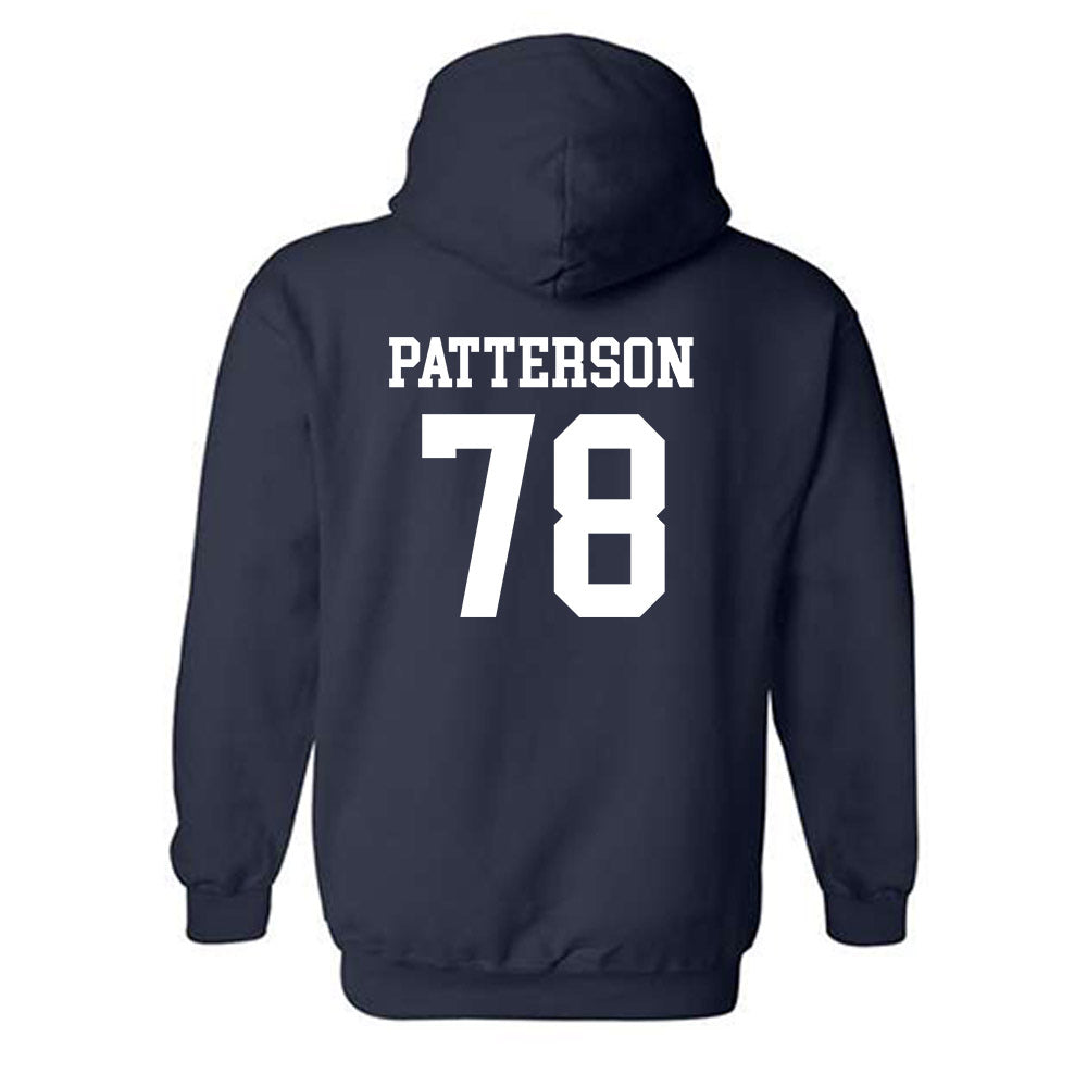 SMU - NCAA Football : Paris Patterson - Classic Shersey Hooded Sweatshirt-1