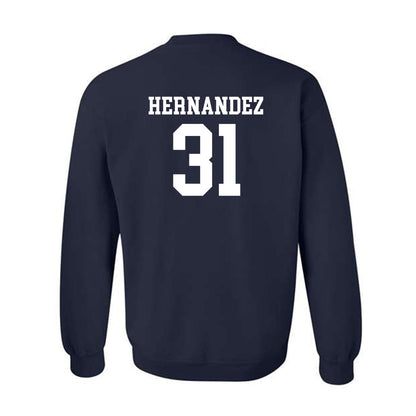 SMU - NCAA Football : Zach Hernandez - Crewneck Sweatshirt