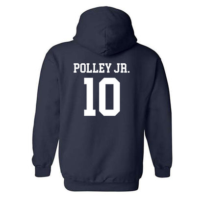 SMU - NCAA Football : Tyren Polley Jr. - Classic Shersey Hooded Sweatshirt-1