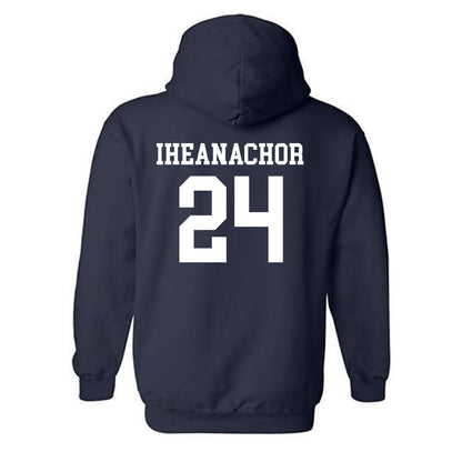 SMU - NCAA Football : Mark Iheanachor - Classic Shersey Hooded Sweatshirt-1