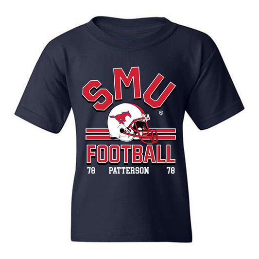 SMU - NCAA Football : Paris Patterson - Classic Fashion Shersey Youth T-Shirt-0