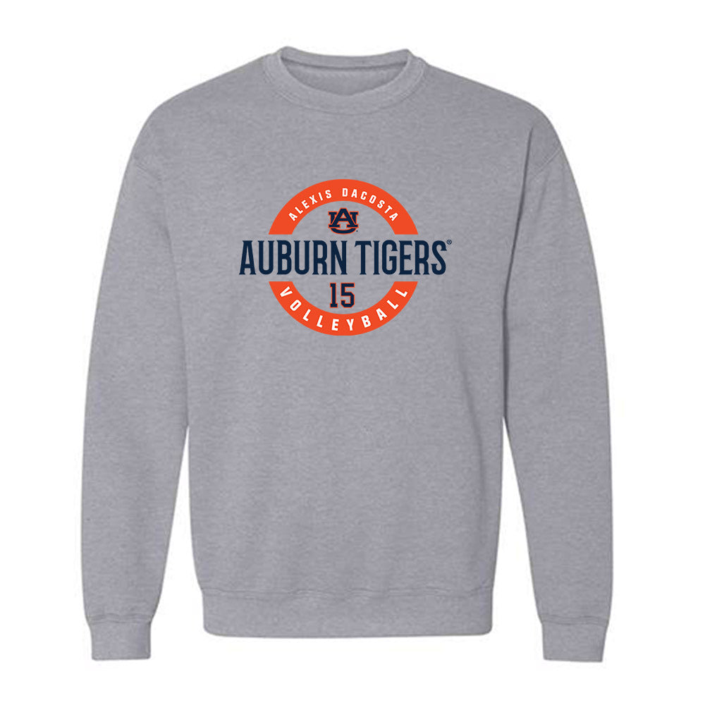 Auburn - NCAA Women's Volleyball : Alexis Dacosta - Classic Fashion Shersey Crewneck Sweatshirt-0
