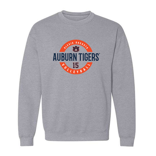 Auburn - NCAA Women's Volleyball : Alexis Dacosta - Classic Fashion Shersey Crewneck Sweatshirt-0
