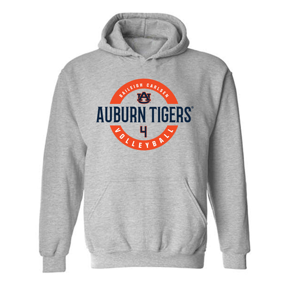 Auburn - NCAA Women's Volleyball : baileigh carlsen - Classic Fashion Shersey Hooded Sweatshirt-0