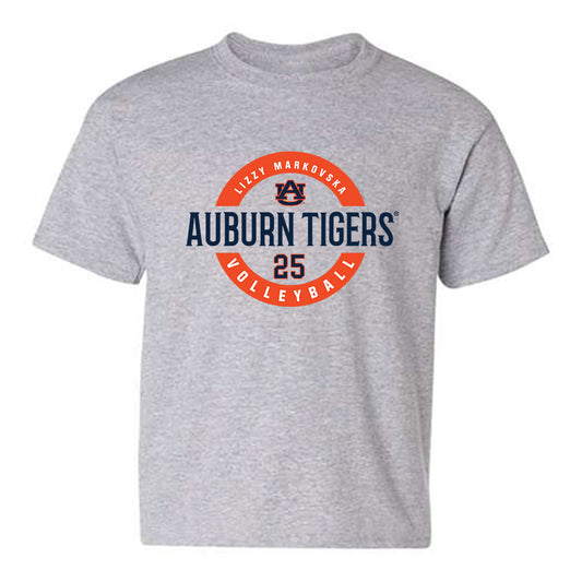 Auburn - NCAA Women's Volleyball : Lizzy Markovska - Classic Fashion Shersey Youth T-Shirt-0