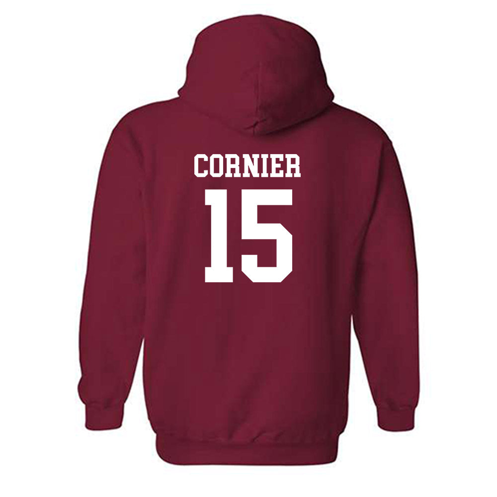 Arkansas - NCAA Women's Volleyball : Gaby Cornier - Classic Shersey Hooded Sweatshirt-1