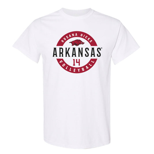 Arkansas - NCAA Women's Volleyball : Rosana Hicks - Classic Fashion Shersey T-Shirt-0