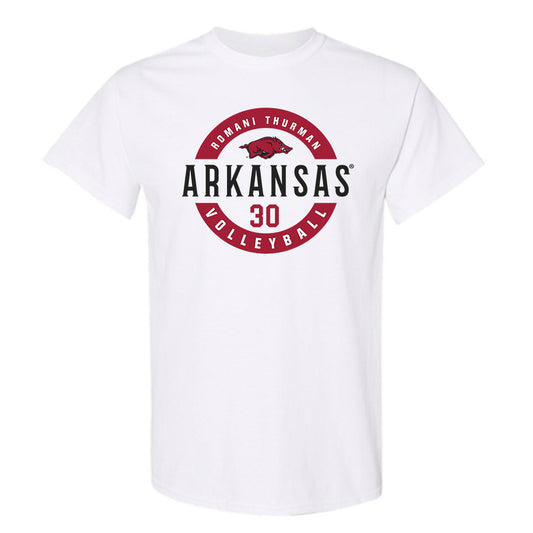 Arkansas - NCAA Women's Volleyball : Romani Thurman - T-Shirt