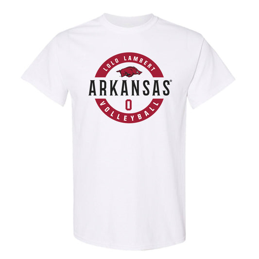 Arkansas - NCAA Women's Volleyball : Lolo Lambert - Classic Fashion Shersey T-Shirt-0