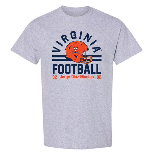 Virginia - NCAA Football : Jorge Diaz Nicolas - T-Shirt-0