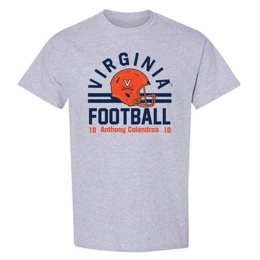 Virginia - NCAA Football : Anthony Colandrea - T-Shirt-0