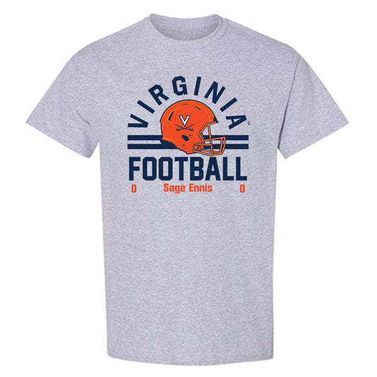 Virginia - NCAA Football : Sage Ennis - T-Shirt Classic Fashion Shersey