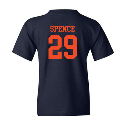 Virginia - NCAA Football : Christopher Spence - Youth T-Shirt-1