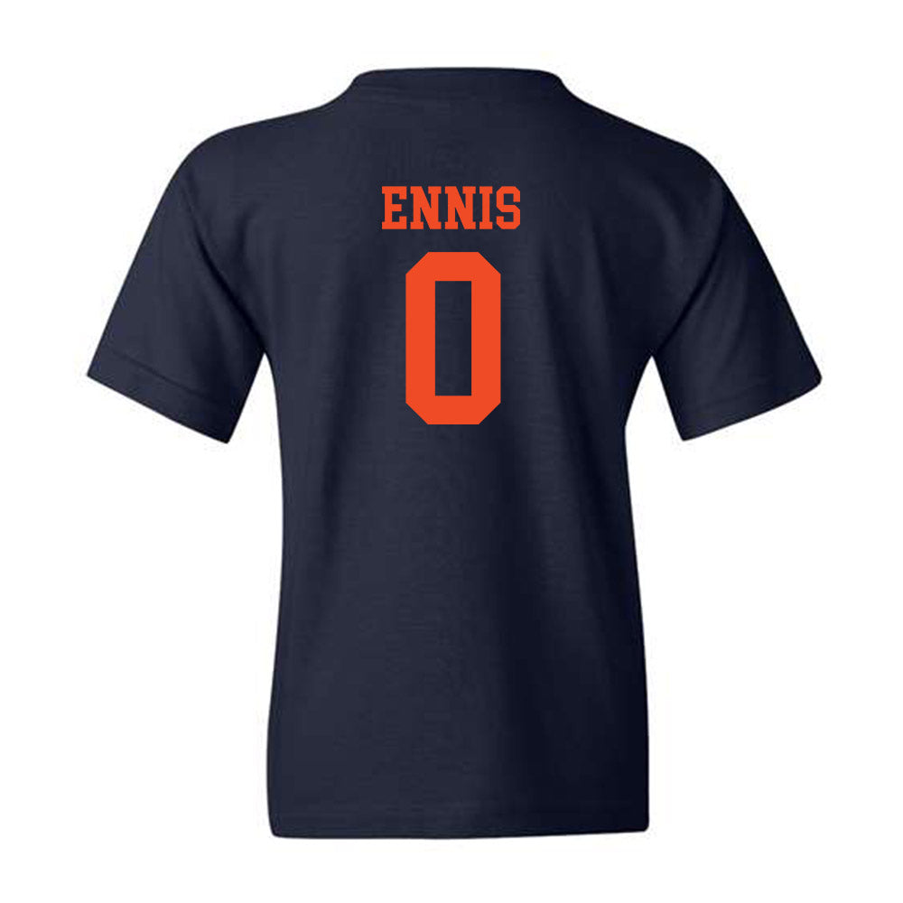 Virginia - NCAA Football : Sage Ennis - Youth T-Shirt Classic Shersey