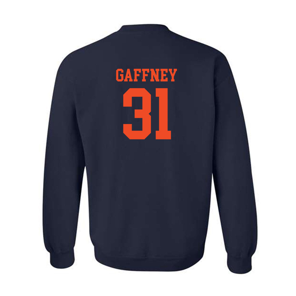 Virginia - NCAA Football : Micah Gaffney - Crewneck Sweatshirt Classic Shersey