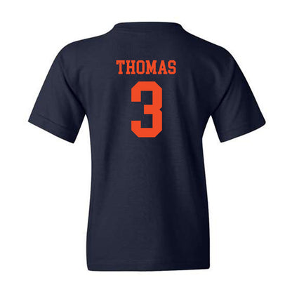 Virginia - NCAA Football : Corey Thomas - Youth T-Shirt Classic Shersey