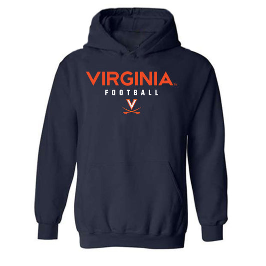 Virginia - NCAA Football : Mckale Boley - Hooded Sweatshirt-0
