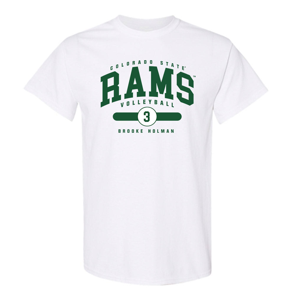 Colorado State - NCAA Women's Volleyball : Brooke Holman - T-Shirt