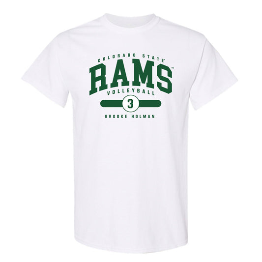 Colorado State - NCAA Women's Volleyball : Brooke Holman - T-Shirt