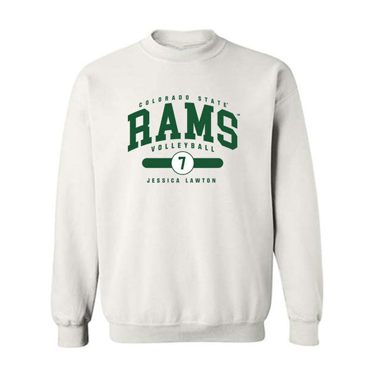 Colorado State - NCAA Women's Volleyball : Jessica Lawton - Crewneck Sweatshirt