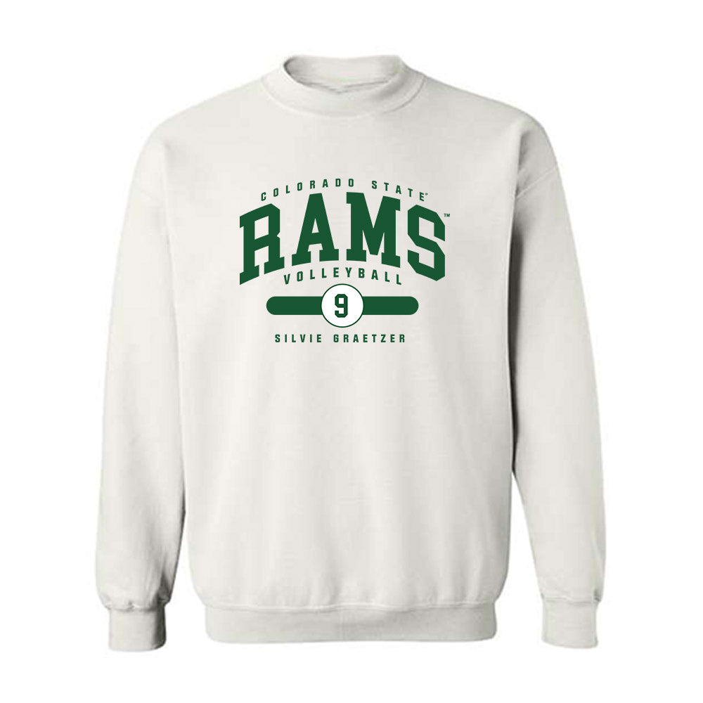 Colorado State - NCAA Women's Volleyball : Silvie Graetzer - Crewneck Sweatshirt-0