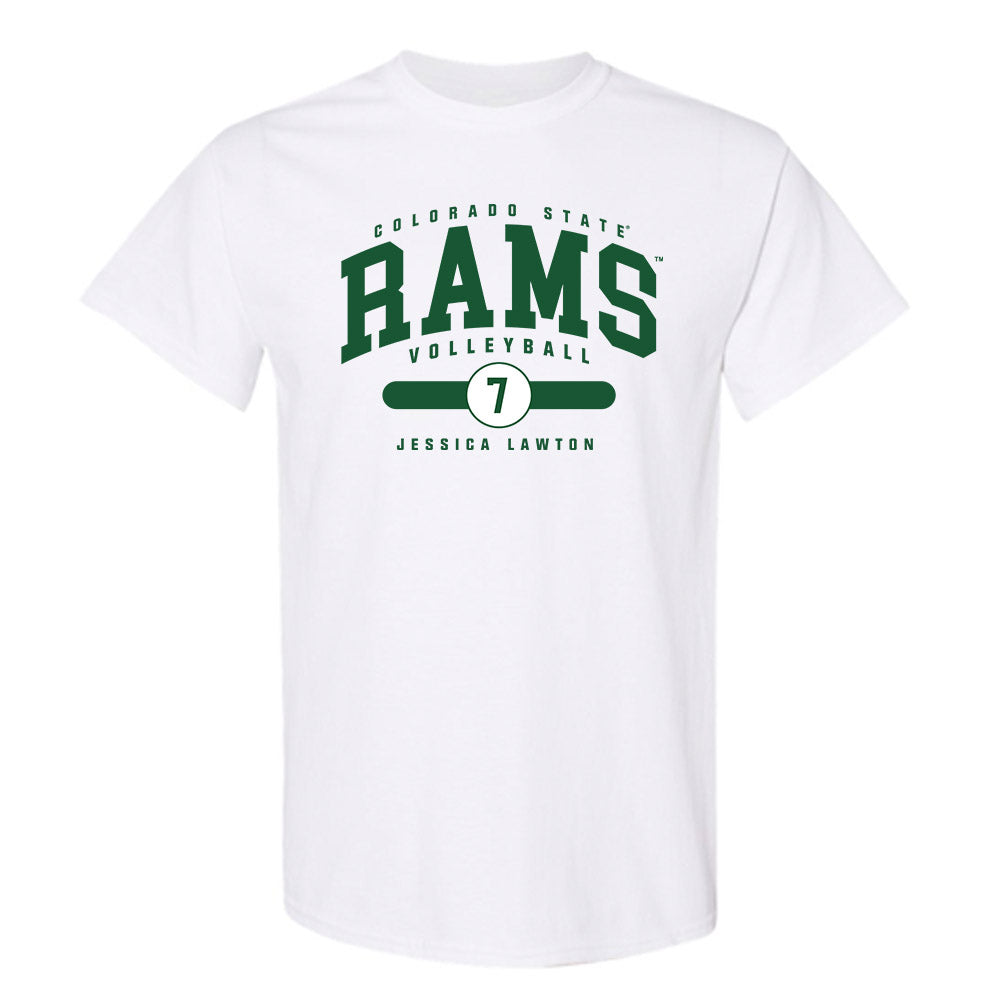 Colorado State - NCAA Women's Volleyball : Jessica Lawton - T-Shirt