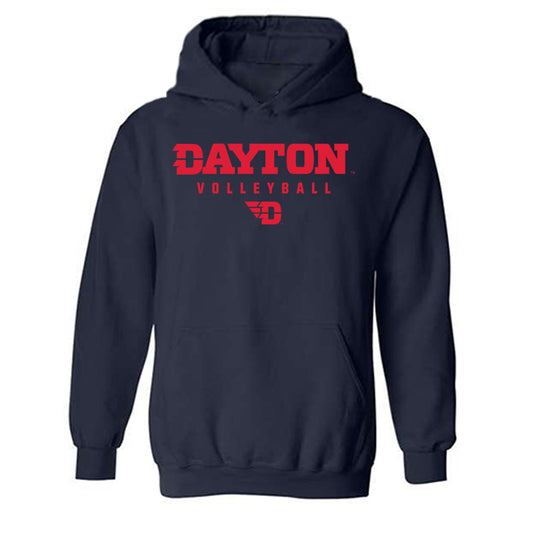Dayton - NCAA Women's Volleyball : Lillian Barry - Classic Shersey Hooded Sweatshirt-0